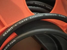 GearIT Cat6 Outdoor Ethernet Cable 100 Feet CCA Copper Clad Waterproof Direct...