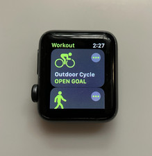 Apple Watch Nike GPS Series 3, 38mm Space Gray Aluminium Smartwatch MTF12LL/A
