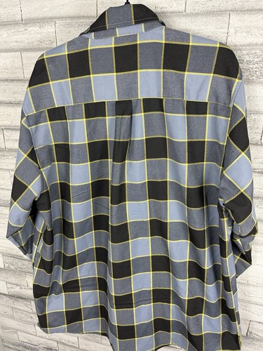 Dixxon Flannel Company Hemd Herren Größe 2XL schwarz grau gelb "The Bolt" kariert - Bild 6 von 7