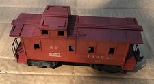 Lionel Train 6257 O Gauge Caboose Car Red SP vintage southern pacific