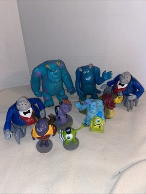 Disney Pixar Monsters Inc/Monster University Figures  Lot of 9 Read Desc