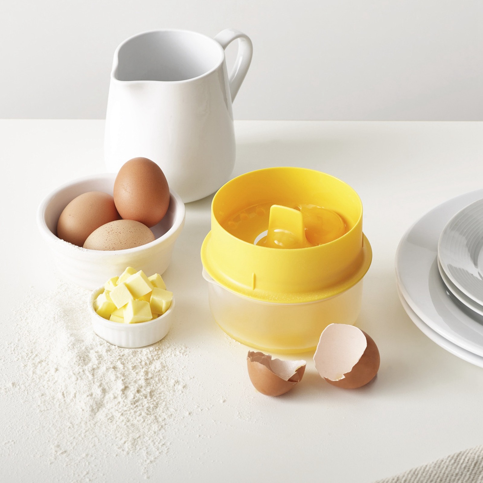 NEW Mini Egg Yolk Separator NonToxic Durable Egg White Filter Divider Kitchen