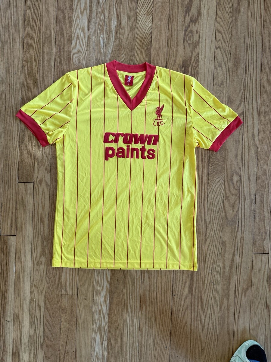Liverpool Yellow Crown Paints Lfc Shirt Liverpool Jersey Liverpool