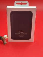 Apple FineWoven Wallet with MagSafe Black MGHA4ZM/A SEALED           NEW 