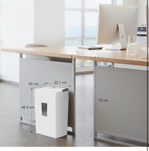 Tritacarte Commerciale Industriale 10 Fogli Micro Taglio Resistente Casa Ufficio21 - Foto 7 di 7