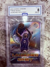 2023 Cosmic Chrome Tyrese Maxey Launched into Orbit NM-MINT 8
