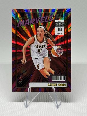 2025 Panini Donruss WNBA - Lexie Hull Purple Net Marvels SSP Indiana Fever /49