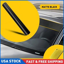 Car Window Sun Visor Strip Tint Film Front Windshield Uv Shade Diy Decal Banner