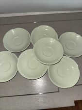 Greendawn Johnson Bros Saucer Set Of 7