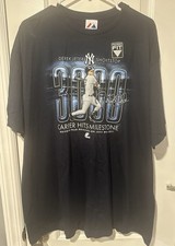 Majestic New York Yankees Derek Jeter 2 3000 Hits Milestone Men's T-Shirt 2XL