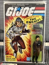 1983 G.I. Joe Major Bludd 20B Series 2 AFA Graded 85  85 85 90