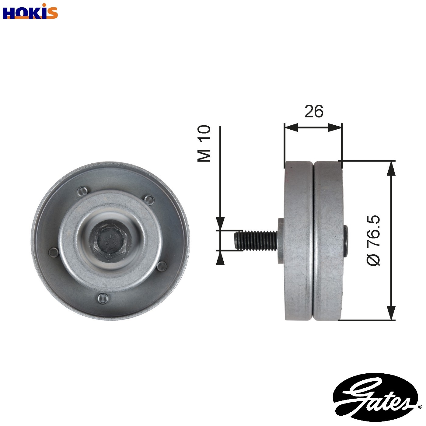 DEFLECTIONGUIDE PULLEY VRIBBED BELT T36182 FOR VAUXHALL ZAFIRA/Mk/II ASTRAVAN - Image 17