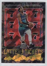 2021 Contenders Optic Lottery Ticket Red Cracked Ice Prizm James Bouknight 1gs7