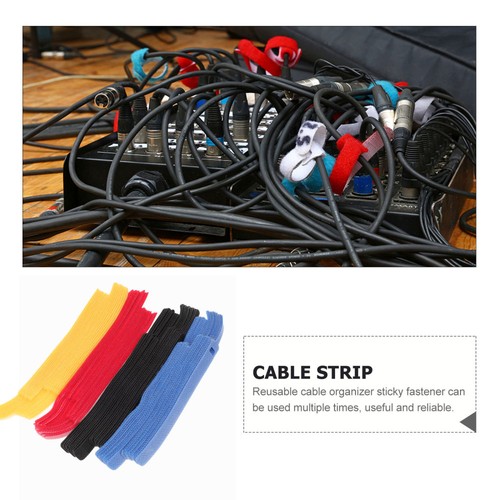 80 Pcs Tie Travel Undoable Cable Ties Organization Clip Wire Straps - 第 7/10 張圖片