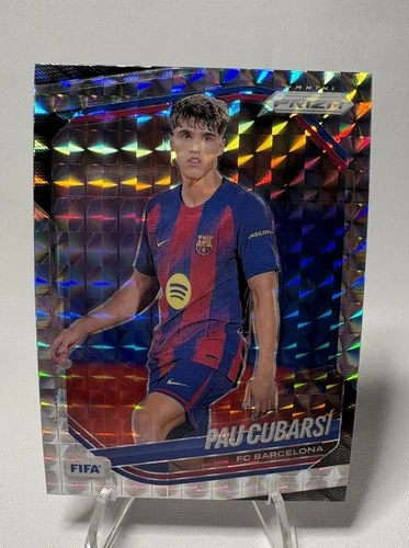PAU CUBARSI 2025-26 Panini Prizm FIFA MOSAIC PRIZM #246 FC Barcelona
