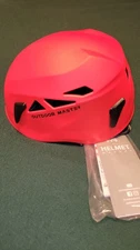 OutdoorMaster Climbing Helmet Rock Rescue Helmet M Adjustable Lightweight Safety