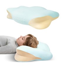 Memory Foam Toddler Pillow, Breathable Cooling Removable Pillowcase, Kids Pil...