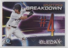 2019 Bowman Draft Chrome Scouts Pick Breakdown JJ Bleday #BSB-JJB 3b3
