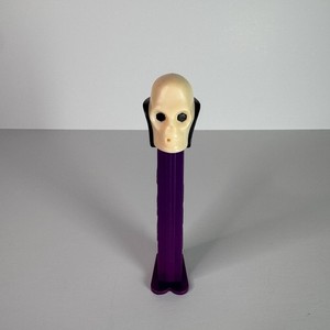 Dr. Skull Pez Dispenser Made in Slovenia Halloween Monster Vintage Purple Rare