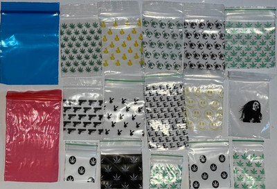 40x60 40x40 Farbe GRIP SEAL BAGS Wiederverschließbar Beutel Reißverschluss Plastiktüten Reißverschluss