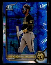 2022 Bowman Chrome Sapphire Edition #BCP-203 Samuel Zavala Prospects card