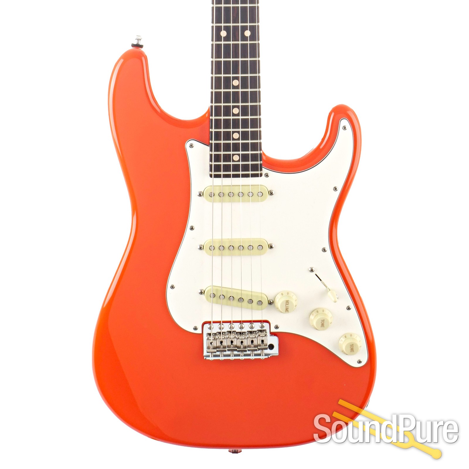 Suhr Scott Henderson Fiesta Orange Electric Guitar #79522