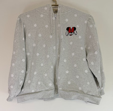 Disney Parks Minnie Mouse Hooded Sweatshirt Zip Up Hooded Sweatshirt Size 3X