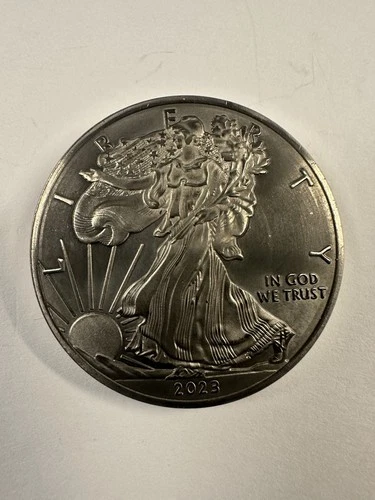2023 1 Ounce 999 Fine Solid Titanium USA American Liberty Eagle Coin