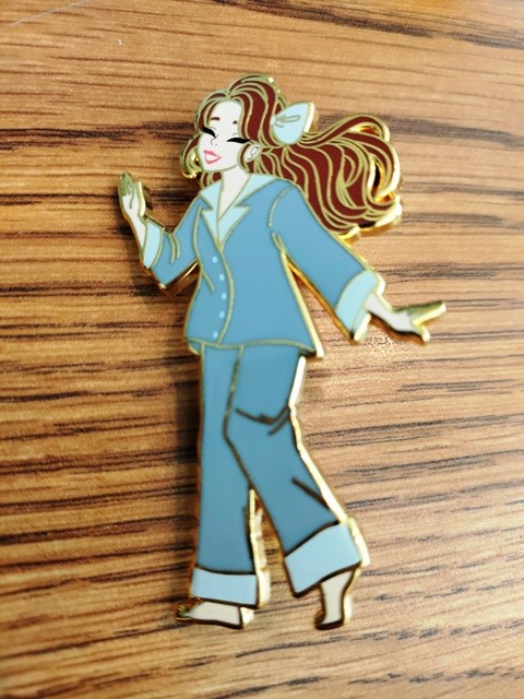 Anya Movie PJs Anastasia YayFatBirds Fantasy Pin