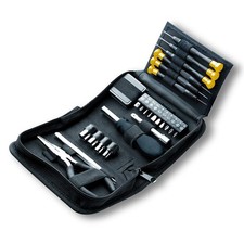 Mini Tool Set, 25 pc Kit, Precision Screwdriver Long 25pc, Black