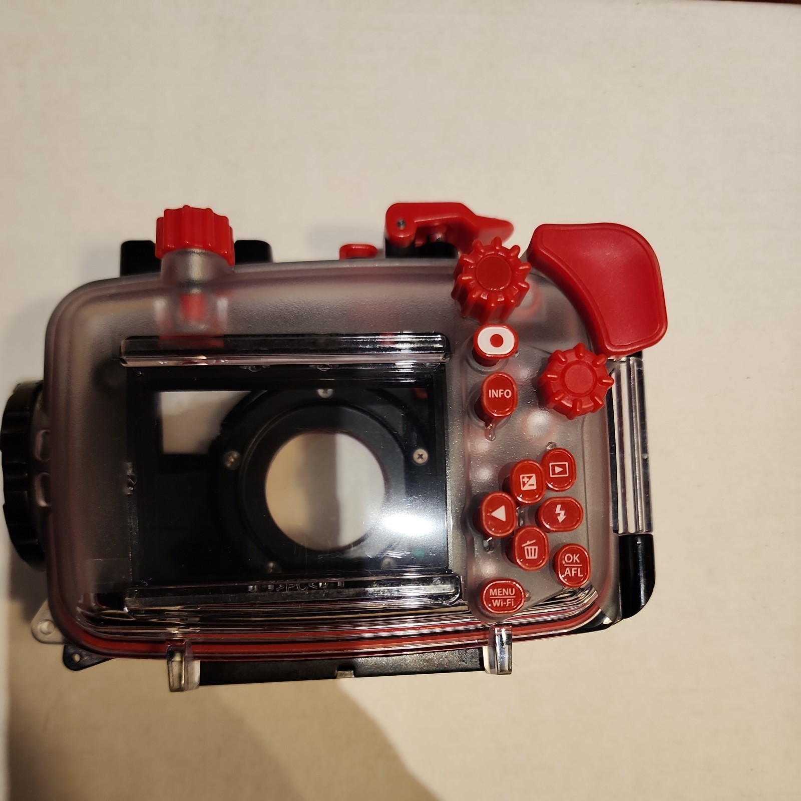 PT-059 Underwater Housing OM · Waterproof up to 45m · Compatible with TG-6/TG-7