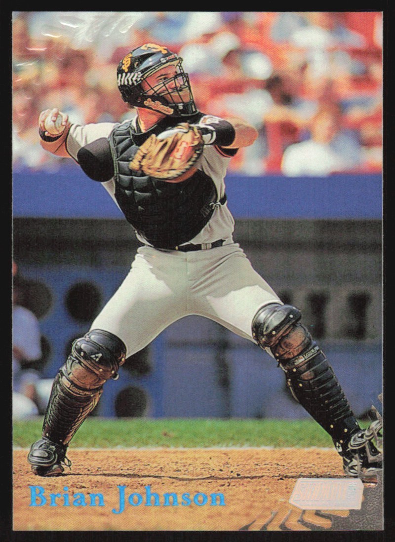1998 Stadium Club Brian Johnson #256 San Francisco Giants