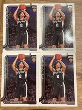 Dylan Harper 2025-26 Topps Flagship Lot Of 4 Rookie Cards #202 San Antonio Spurs