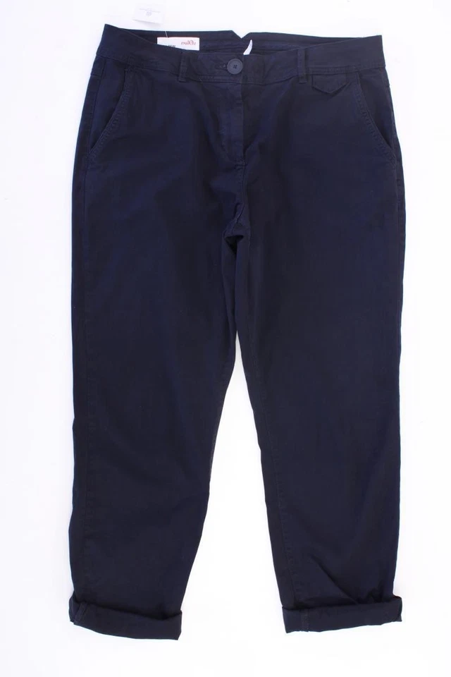 ⭐ s.Oliver pantalones para damas talla 38/L30, M, 38 azul algodón ⭐ - Imagen 4 de 4