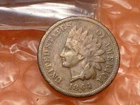 1864 L Indian Head Cent Penny #AA