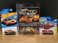 Hot Wheels Premium Elite 64 McLaren M6GT SEALED Lot W1 & F1
