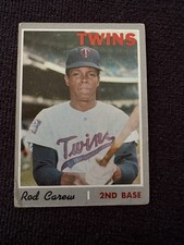 1970 Topps Baseball- Rod Carew #290; VG-EX