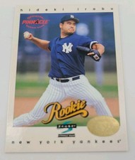 1997 Pinnacle Hideki Irabu #551 Rookie New York Yankees Baseball Card . rookie card picture