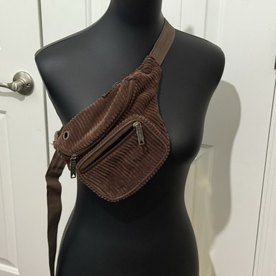 BUM BAG Jif Deluxe Hip Pack Fanny Pack Brown Corduroy