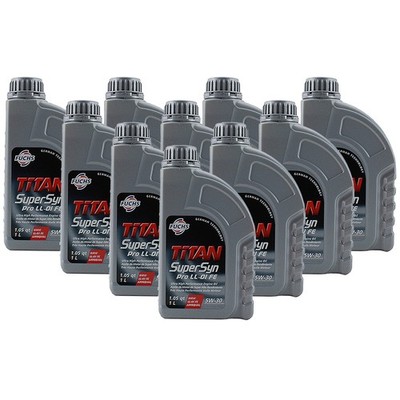 Fuchs 10 Liter TITAN SUPERSYN PRO LL-01 FE 5W-30 Engine Oil 10 x 1L