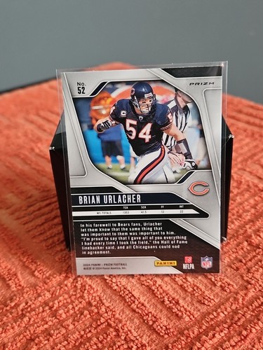 2024 Panini Prizm - Brian Urlacher #52 Silver Prizm - Picture 2 of 2