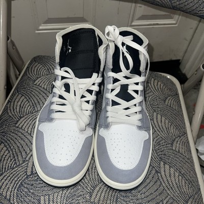Jordan 1 Mid SE Craft Inside Out Shoes Cement Grey Men s 8.5 