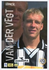 Figurina MUNDI MC CARDS numero 145 UDINESE VAN DER VEGT