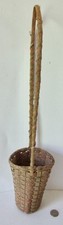 Vintage Wabanaki "May Day" basket c/1910-1930 basket perfect, long handle sm dmg