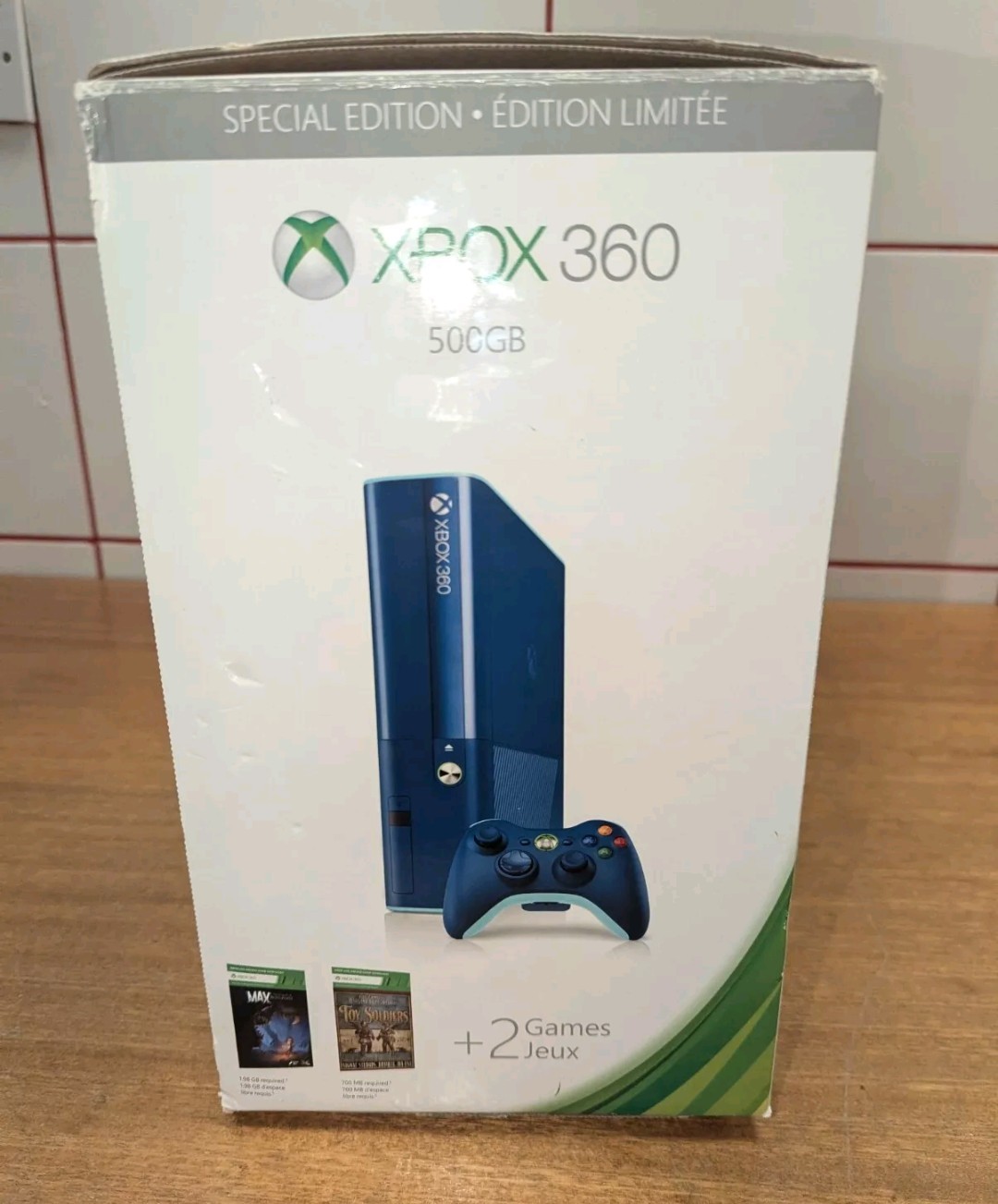Xbox 360 E Special Edition | 500GB | With Controller + Boxed | (B Grade) image 9