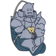 Patch - C&D Visionary - Fullmetal Alchemist Brotherhood Al Cat 2.4"x3.7" Iron-On