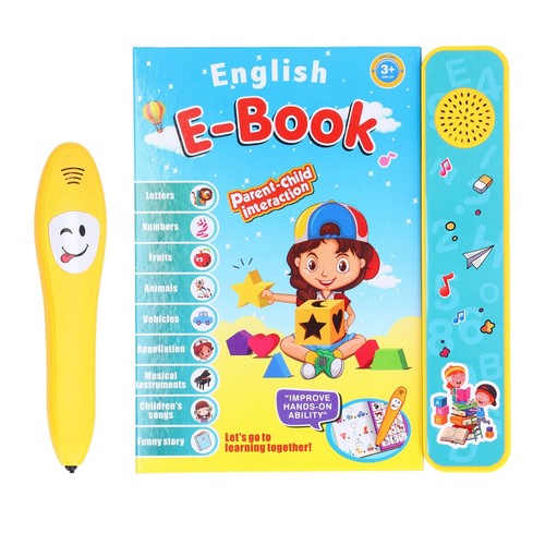 Electronic Learning Talking Book Educational Birthday Present Interactive - Picture 11 of 23