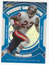 Devin Hester 2006 Finest Moment Blue 72 of 299