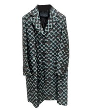 Prada Molecule Print Coat / Runway Archive