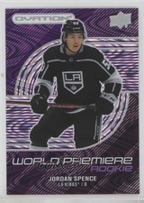 2022-23 Upper Deck Ovation World Premiere Purple 26/65 Jordan Spence #WP-16 0il7